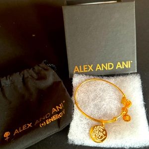 NIB gold Alex + Ani bracelet